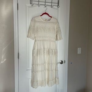 Jessakae Cream lace dress